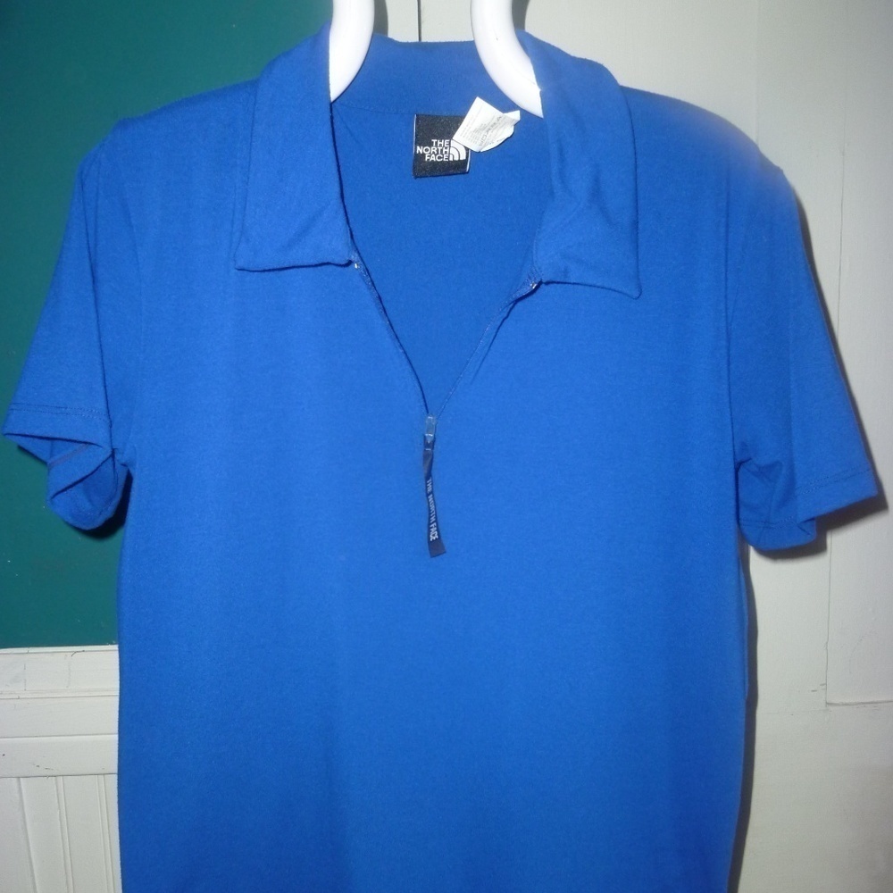 The North Face blue shirt medium